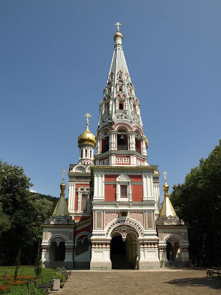 The astonishing memorial church of Shipka, north of Kazanlak