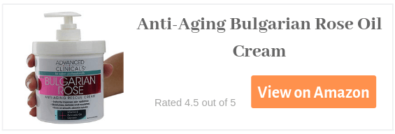 Anti aging Bulgarian rose oil cream