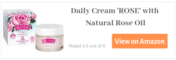 Daily Cream with rose oil