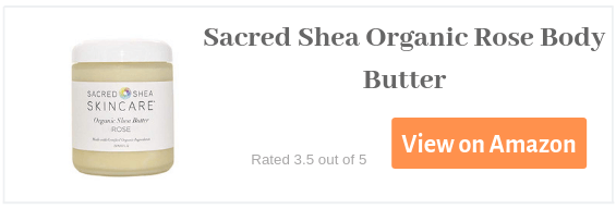 Sacred Shea Organic Rose Beauty Butter